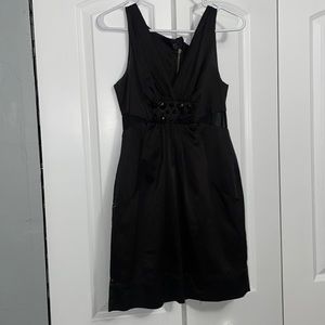 Black cocktail dress